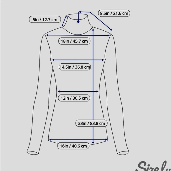 Derek Heart Women's Knit Turtleneck Sweater M Solid Brown Cap Sleeves Hip Length - Picture 4 of 8